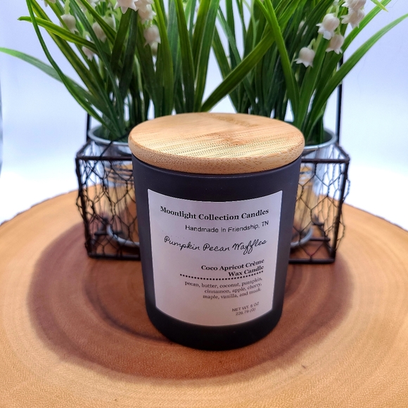 Final Price Homemade Pumpkin Pecan Waffles Candle Coco Apricot - Picture 3 of 5